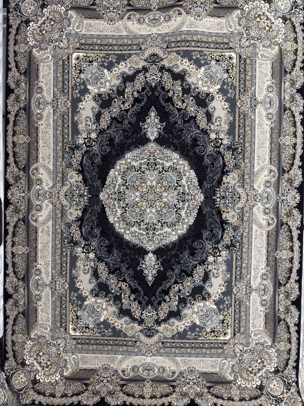 1200 Reed Rug 09, genuine full-rug showroom photograph
