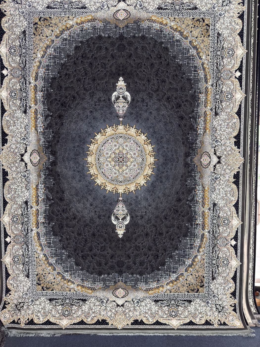 1200 Reed Rug 13, genuine full-rug showroom photograph