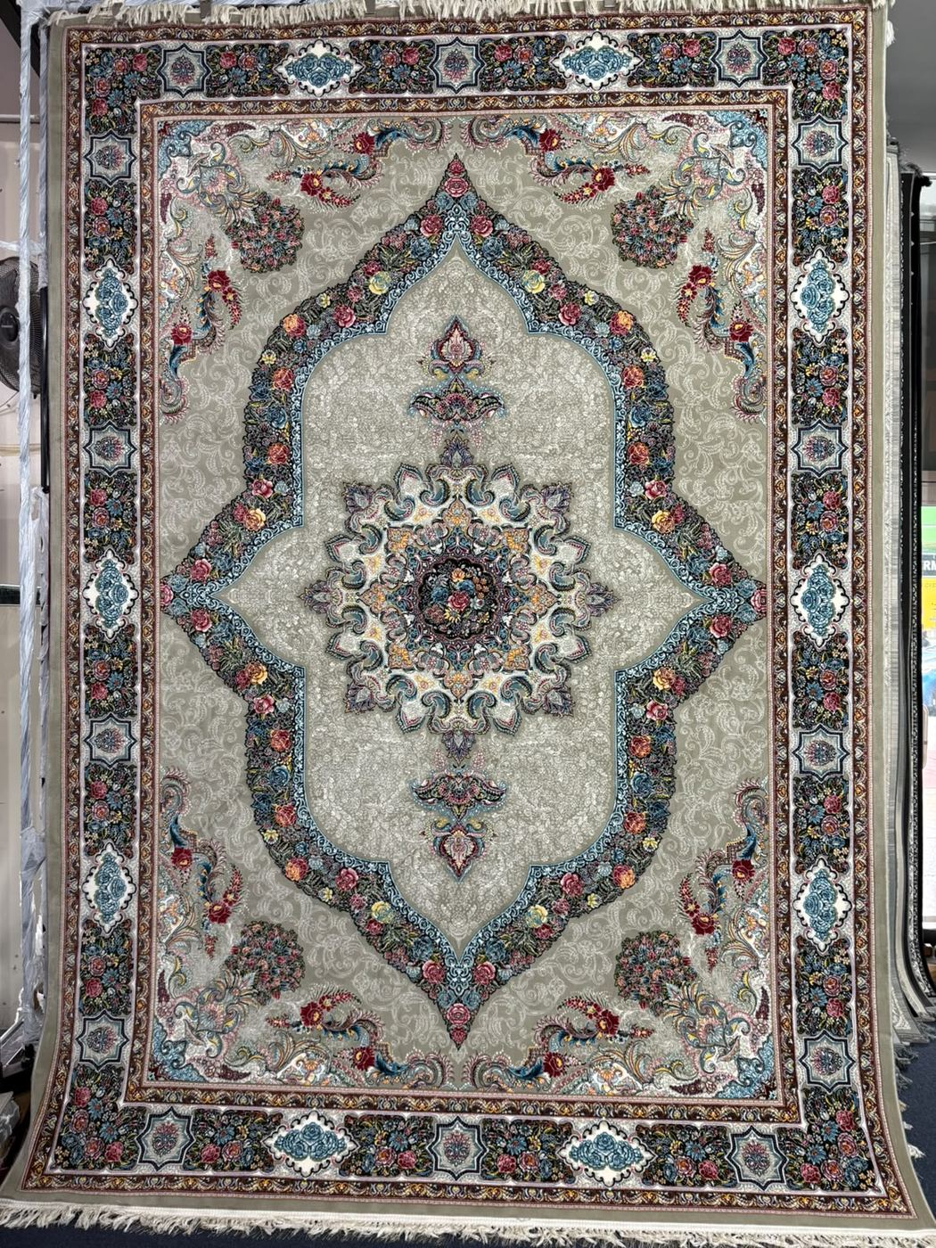 700 Reed Rug 06, genuine full-rug showroom photograph