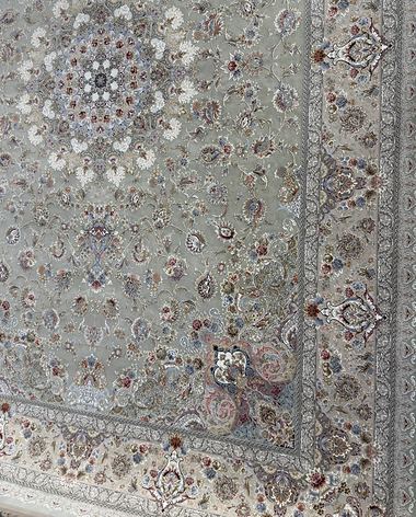 1500 reed Persian rug on the showroom floor in Dandenong