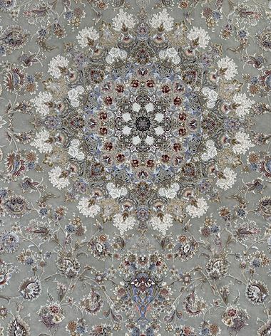 1500 reed Persian rug on the showroom floor in Dandenong