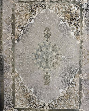 1500 reed Persian rug on the showroom floor in Dandenong