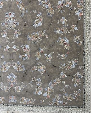 1500 reed Persian rug on the showroom floor in Dandenong