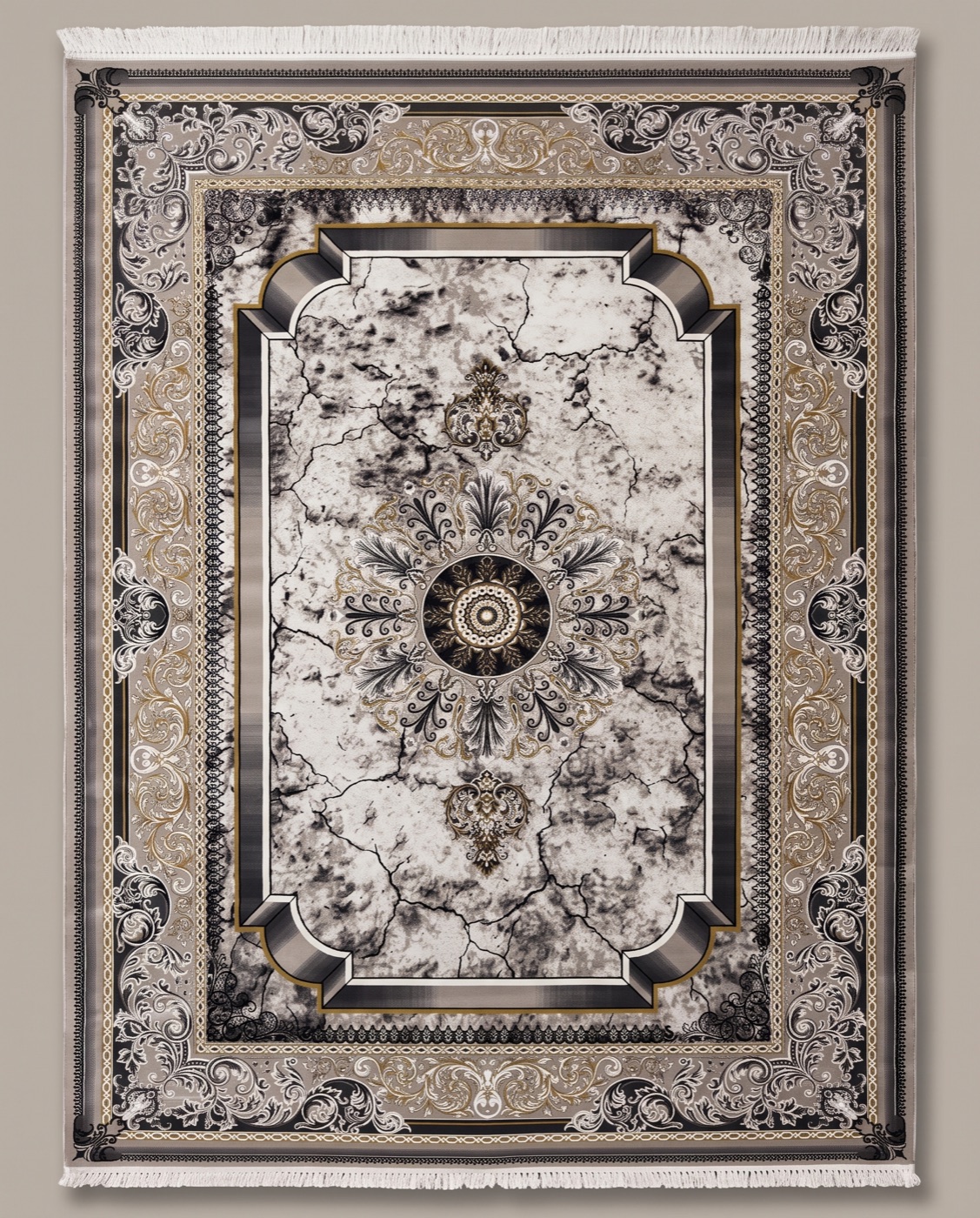 Persian rug detail from the 2026 collection